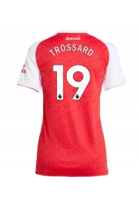 Fotbalové Dres Arsenal Leandro Trossard #19 Dámské Domácí Oblečení 2025-26 Krátký Rukáv
